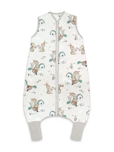 MimiNu, Karuzela, śpiworek do spania z nogawkami, letni, TOG 0.5, rozmiar M, 2-6 l