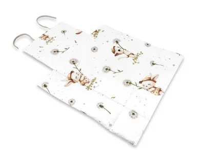 MimiNu, Kotki, przewijak mobilny, bawełna, 70-50 cm