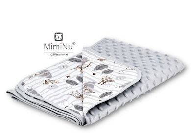 MimiNu, Las, kocyk minky, 75-100 cm