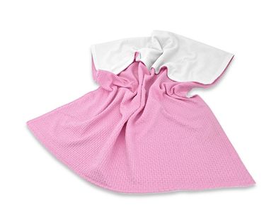 MimiNu, lekki kocyk dziecięcy, bawełna, róż, 70-100 cm