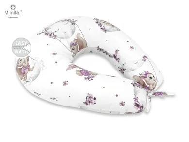 MimiNu, Lili, Podkowa, poduszka do karmienia, wrzos