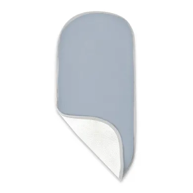 MimiNu, materacyk oddychający do gondoli, muślin, jeans