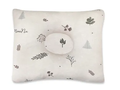 MimiNu, Petite, Soft, profilowana poduszka, listki, 23-26 cm