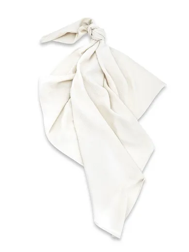 MimiNu, pielucha muślinowa, otulacz, śmietanka, 120-120 cm