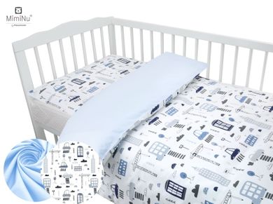 MimiNu, Pojazdy, 2-częściowy komplet pościeli, 100-135 cm