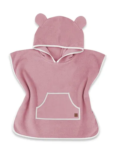 MimiNu, ponczo plażowe szybkoschnące, termofrotte, malina, 1-4l