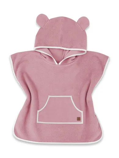 MimiNu, ponczo plażowe szybkoschnące, termofrotte, malina, 4-7l