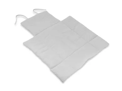 MimiNu, przewijak mobilny, muślin, szary, 70-50 cm