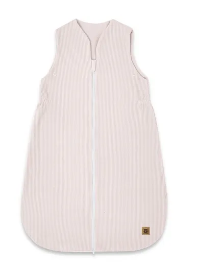 MimiNu, Soft, Avi, śpiworek do spania na suwak, prążek, pudrowy róż, TOG 0.5-1, 3-12m