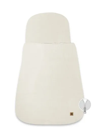 MimiNu Soft, becik do spania i tulenia, gładki, TOG 1.5-1.75, całoroczny, beż