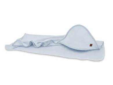 MimiNu, Soft, okrycie kąpielowe, baby blue, 100-100 cm
