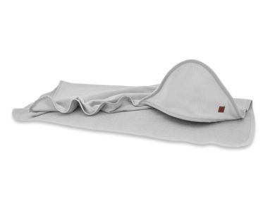 MimiNu, Soft, okrycie kąpielowe, szary, 100-100 cm