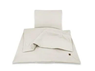 MimiNu, Soft, zestaw: pościel z wypełnieniem, TOG 1.75, beż, 60-70 cm