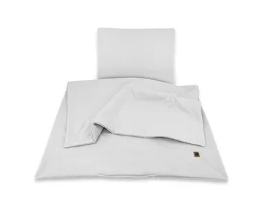 MimiNu, Soft, zestaw: pościel z wypełnieniem, TOG 1.75, szary, 60-70 cm