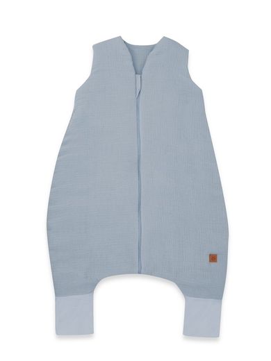 MimiNu, śpiworek z nogawkami, muślin, jeans, całoroczny, TOG 2-2.5, rozmiar S, 1-2.5 l
