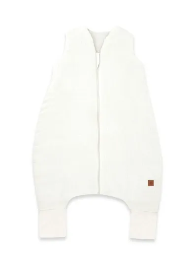 MimiNu, śpiworek z nogawkami, muślin, śmietanka, całoroczny, TOG 2-2.5, rozmiar S, 1-2,5 l