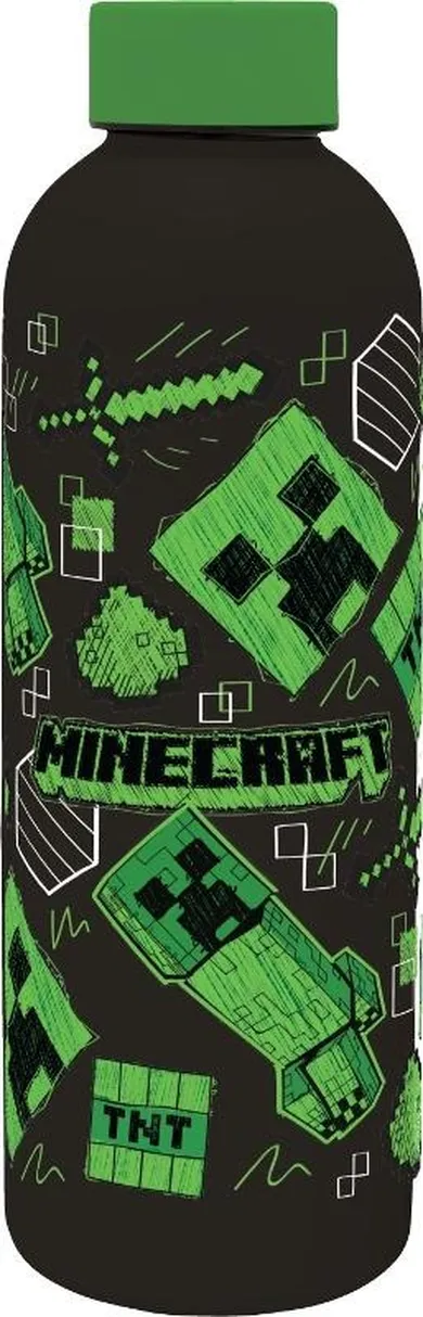 Minecraft, bidon sportowy 3D, 500 ml