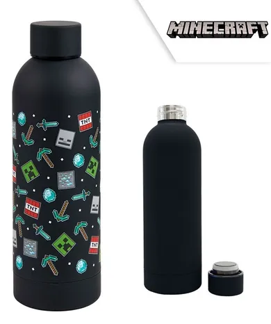 Minecraft, bidon termiczny, 500 ml