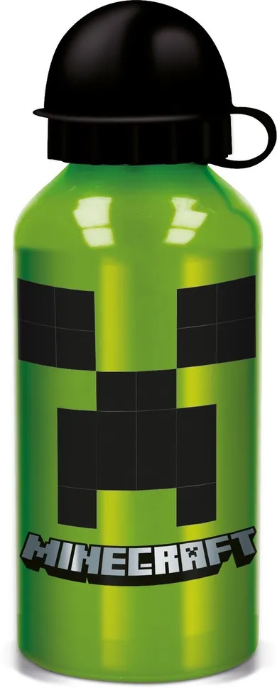 Minecraft, Creeper, bidon metalowy, 400 ml