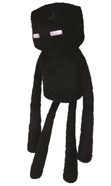 Minecraft, Enderman, maskotka, czarna