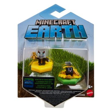 Minecraft, Evoker & Rabbit, zestaw 2 figurek doładowujących z modułem NFC