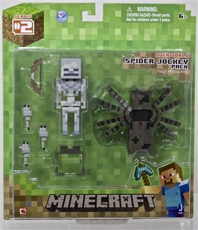 Minecraft, figurka, Spider Jockey