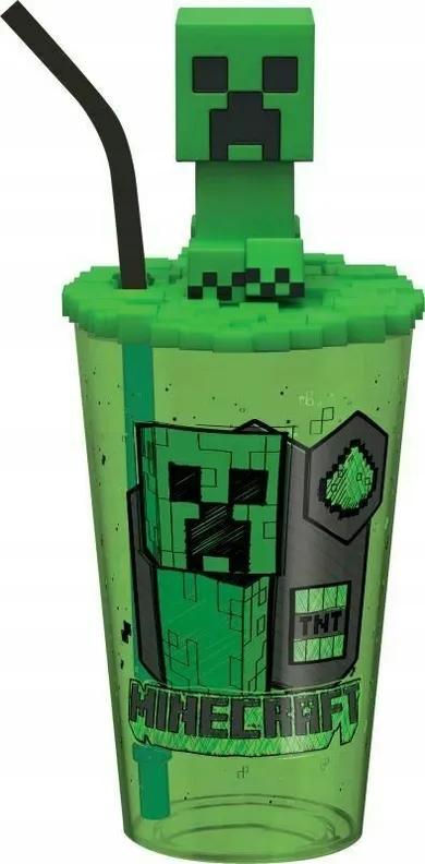 Minecraft, kubek z nakładką 3D, 500 ml