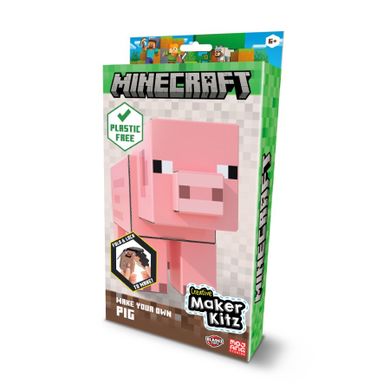 Minecraft, Maker Kitz, Świnka, zestaw kreatywny