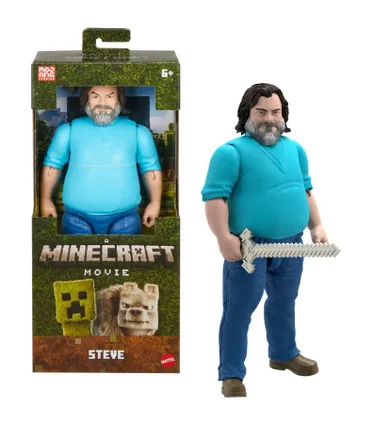 Minecraft, Movie, Steve, figurka