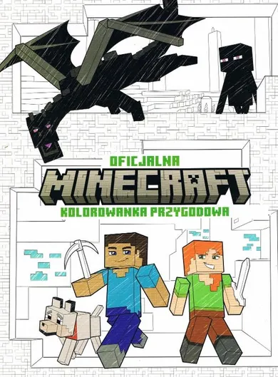 Minecraft. Oficjalna kolorowanka przygodowa (wersja ukraińska)