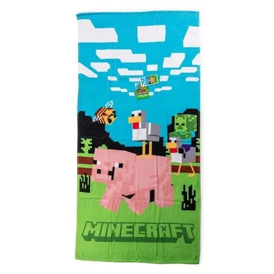 Minecraft, ręcznik kąpielowy, 70-140 cm