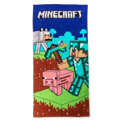 Minecraft, ręcznik kąpielowy, 70-140 cm