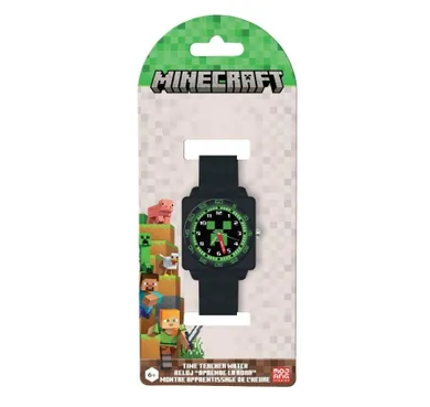 Minecraft, zegarek analogowy