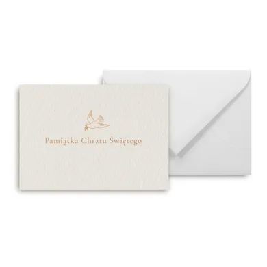 Mini kartka, Pamiątka Chrztu Świętego