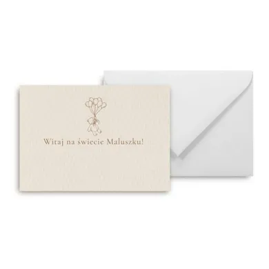 Mini kartka, Witaj na świecie