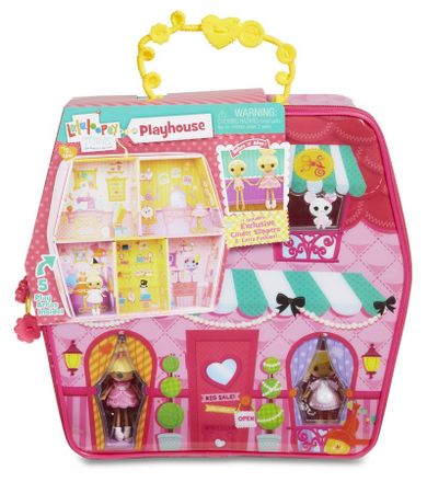 Mini Lalaloopsy, Style 'N' Swap Carry Along House, domek dla lalek w walizce