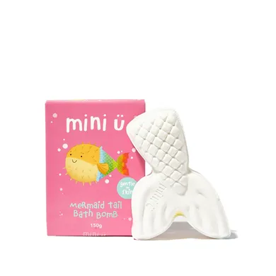 Mini U, Ogon syreny, kula do kąpieli tworząca kolorowy wir
