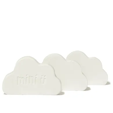 Mini U, tęczowe chmurki do kąpieli dla dzieci, 3 szt.