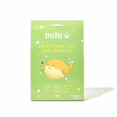 Mini U, zestaw do tworzenia musujących kul do kąpieli