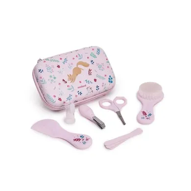 Miniland, Dreamland & CRVSH, zestaw do pielęgnacji dziecka, wiewiórki