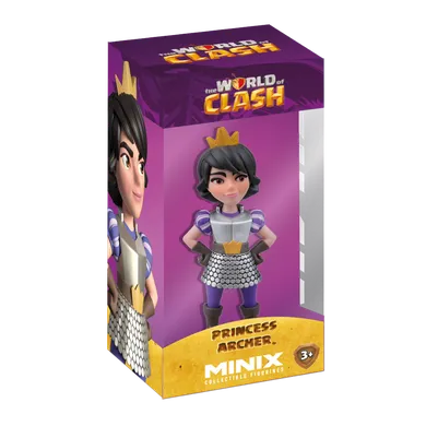 Minix, Clash Royale, Princess, figurka kolekcjonerska