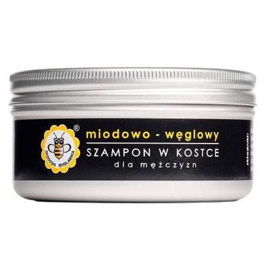 Miodowa Mydlarnia, szampon w kostce Miodowo-Węglowy 70g