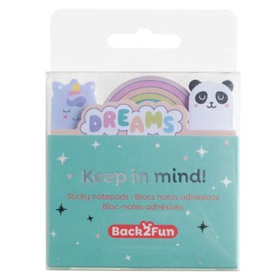 Miquelrius, Dreams, zestaw karteczek samoprzylepnych, 4 wzory, 120 szt.