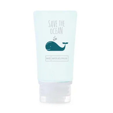 Miquelrius, Save The Ocean, pojemniczek podróżny, biały, 60 ml