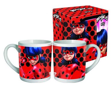 Miraculous: Biedronka i Czarny Kot, kubek porcelanowy, 240 ml