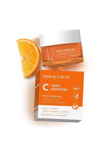 Miraculum, Asta Plankton C, krem na noc, 50 ml