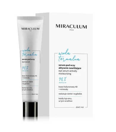 Miraculum, woda termalna, serum pod oczy aktywnie nawilżające, 20 ml
