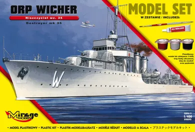 Mirage Hobby, niszczyciel ORP WICHER, model do sklejania