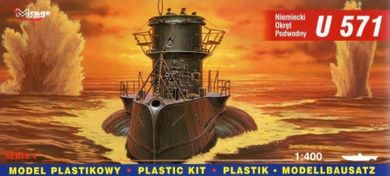 Mirage Hobby, Okręt Podwodny U-571 Niemiecki, model do sklejania