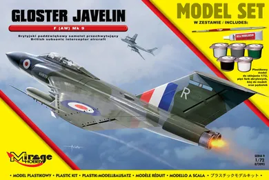 Mirage Hobby, samolot przechwytujący Gloster Javelin, model do sklejania